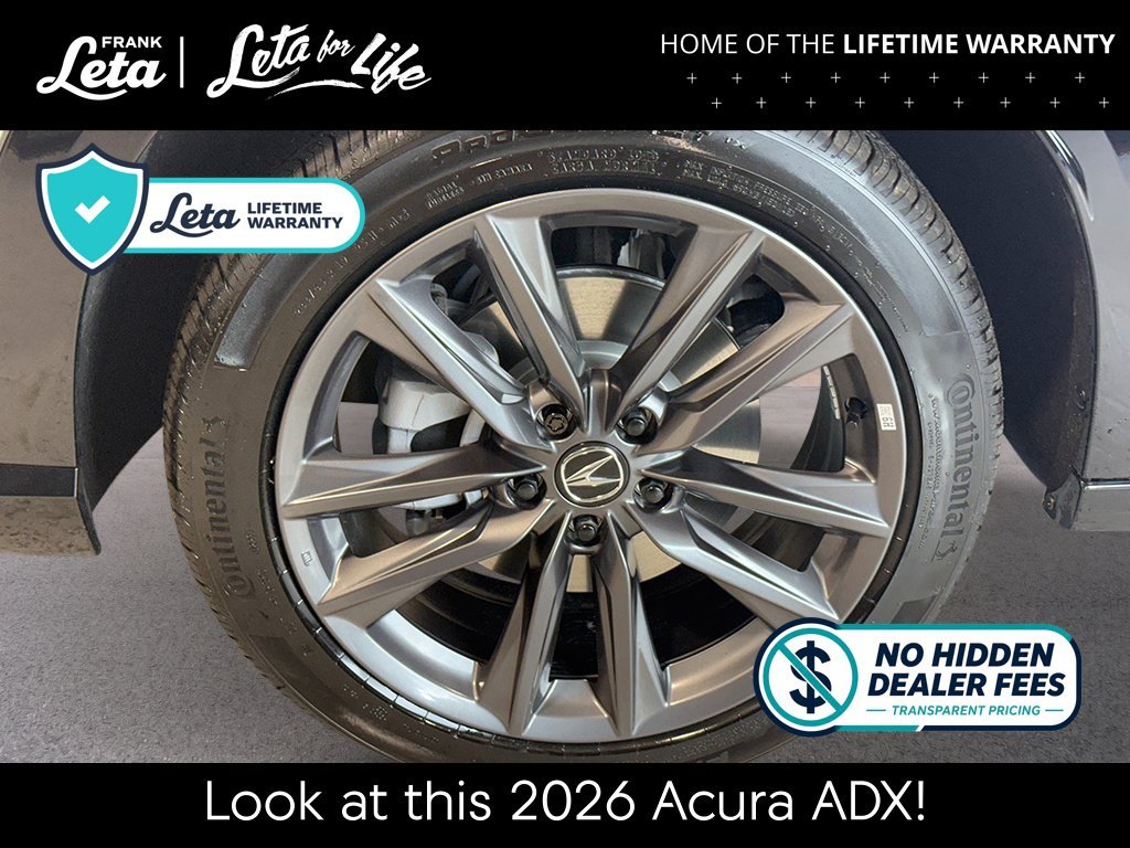 New 2026 Platinum White Pearl Acura w/A-Spec Package image 14