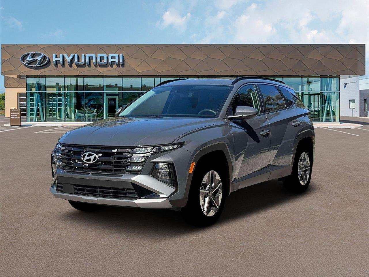 New 2026 Gray Hyundai SEL AWD image 1
