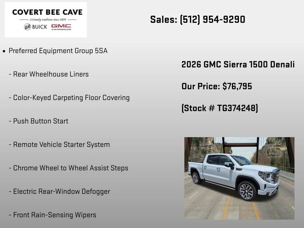 2026 GMC Sierra 1500 Denali - Photo 12