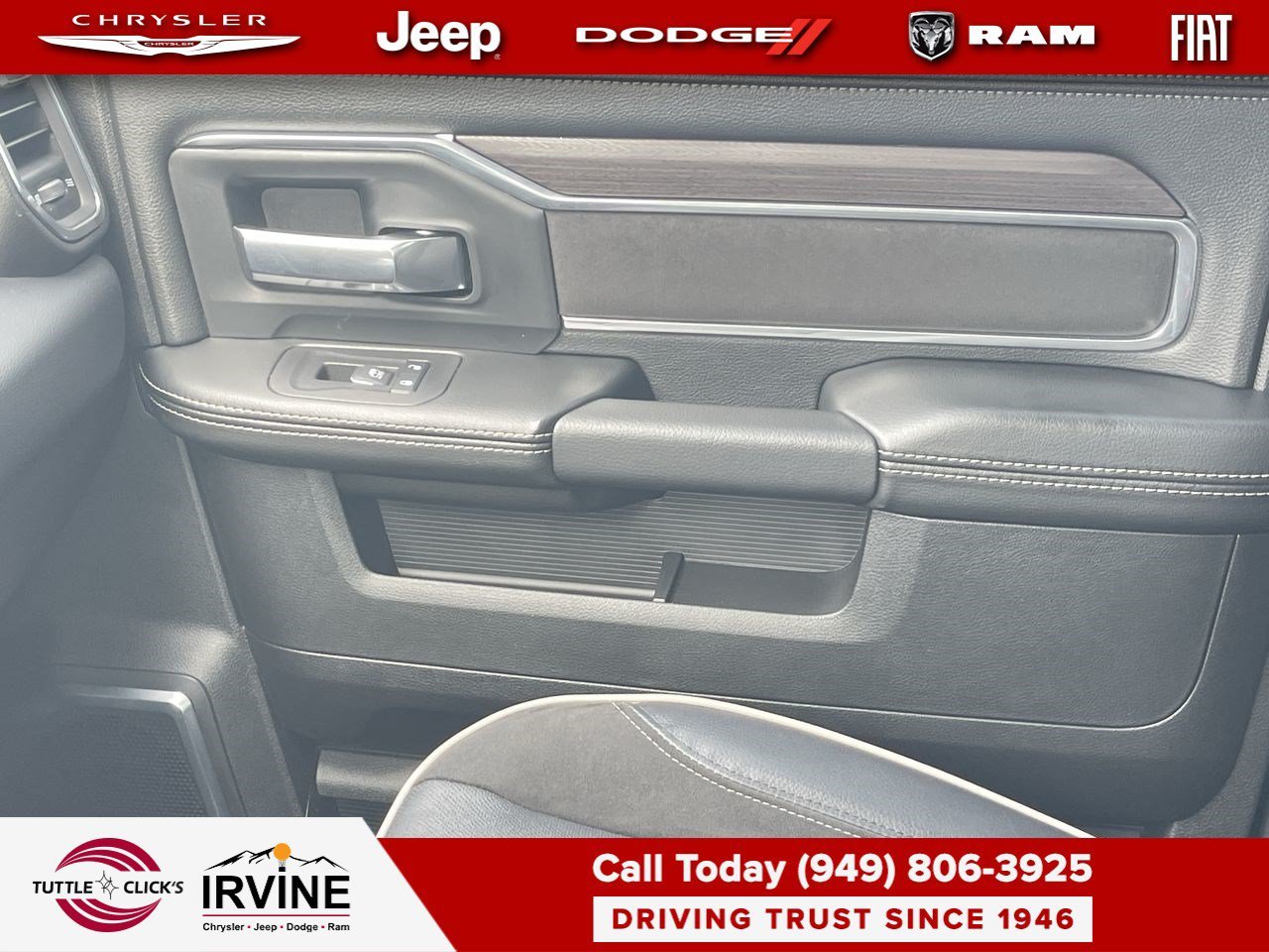 Used 2025 Bright White Clearcoat Ram Laramie image 32