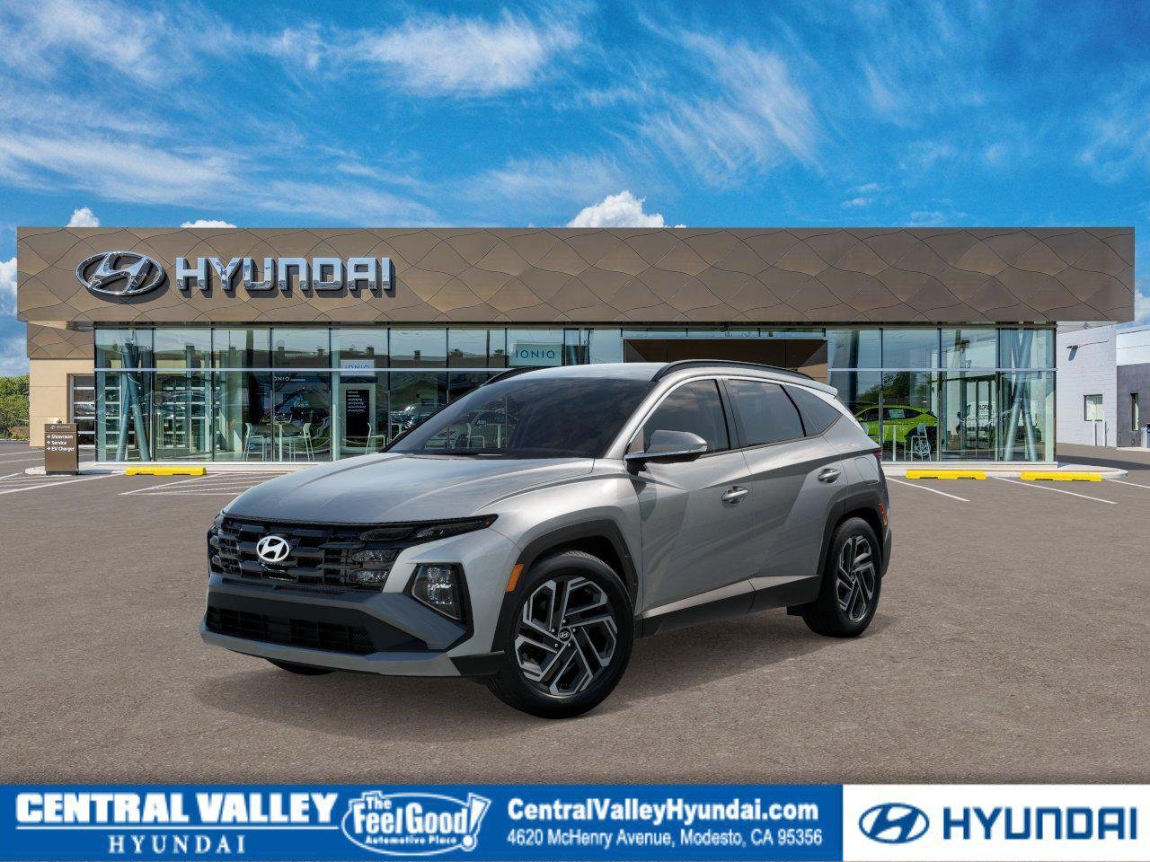 New 2026 Shimmering Silver Hyundai SEL Plus FWD image 1