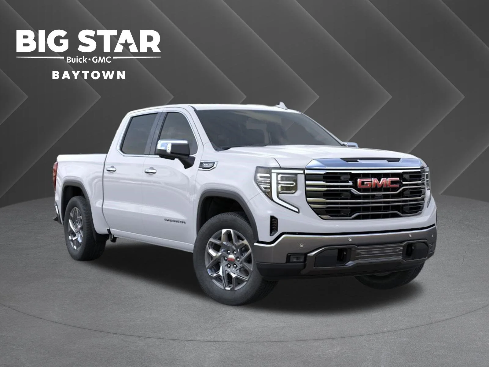 New 2026 Summit White GMC SLT image 1