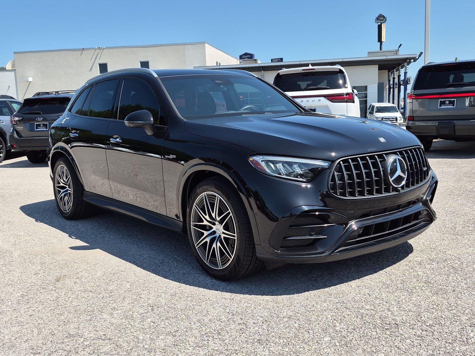 Used 2025 Obsidian Black Metallic Mercedes-Benz AMG® GLC 63 S E Performance image 7