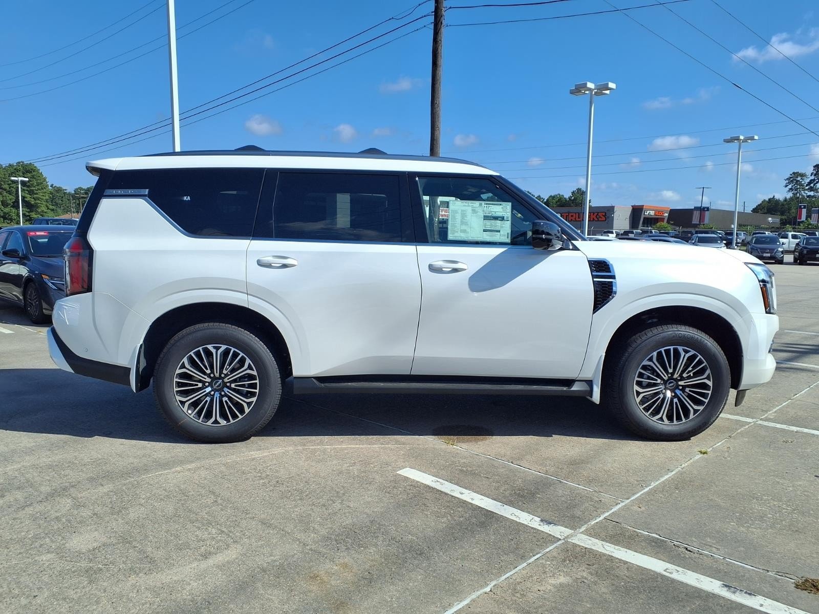 2026 Nissan Armada SL White at Robbins Nissan