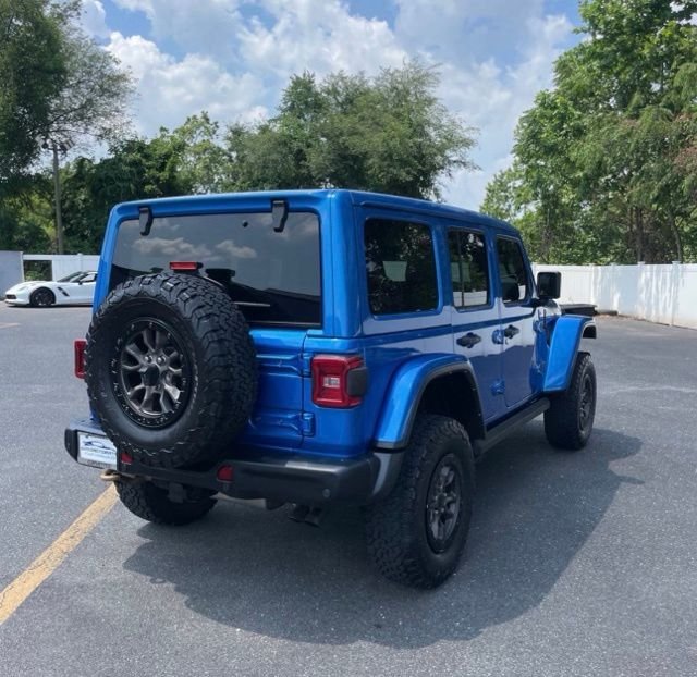 Used 2021 Blue Jeep Unlimited Rubicon 392 image 3