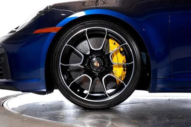 Used 2022 Gentian Blue Metallic Porsche Turbo S image 11