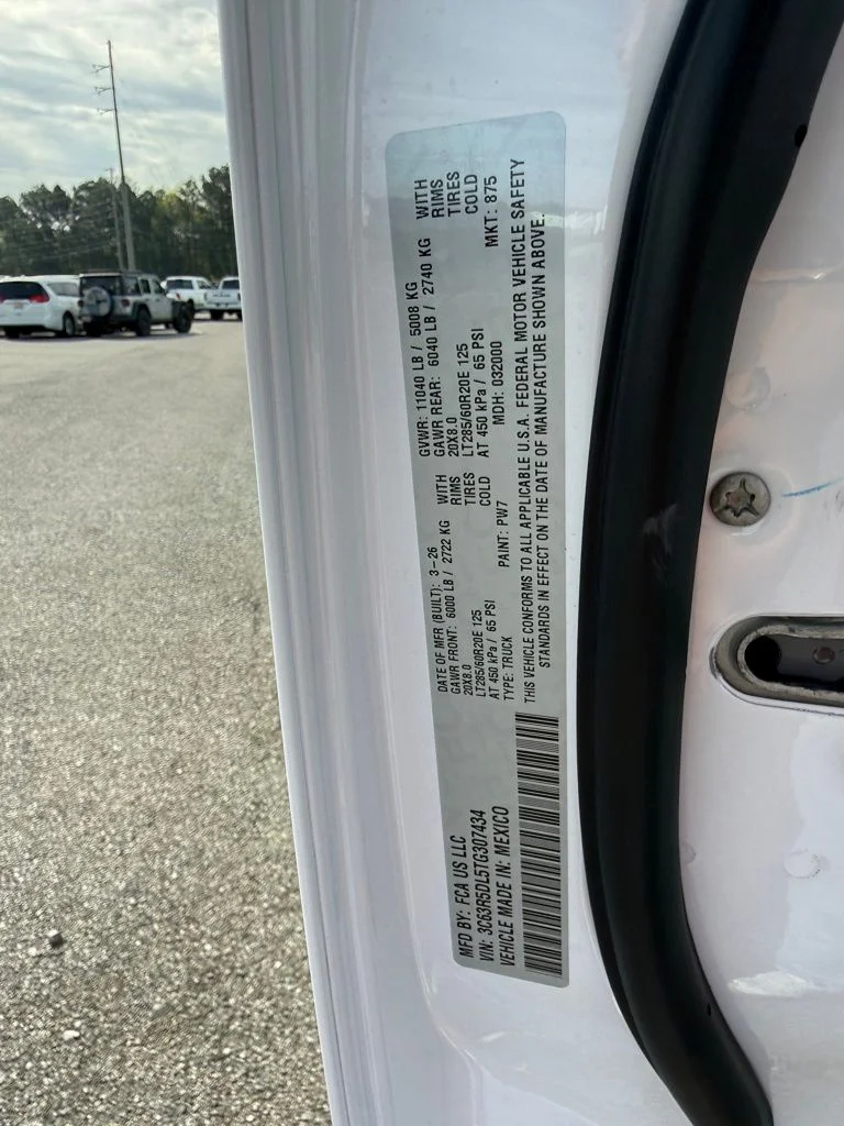 New 2026 Bright White Clearcoat RAM Big Horn image 29