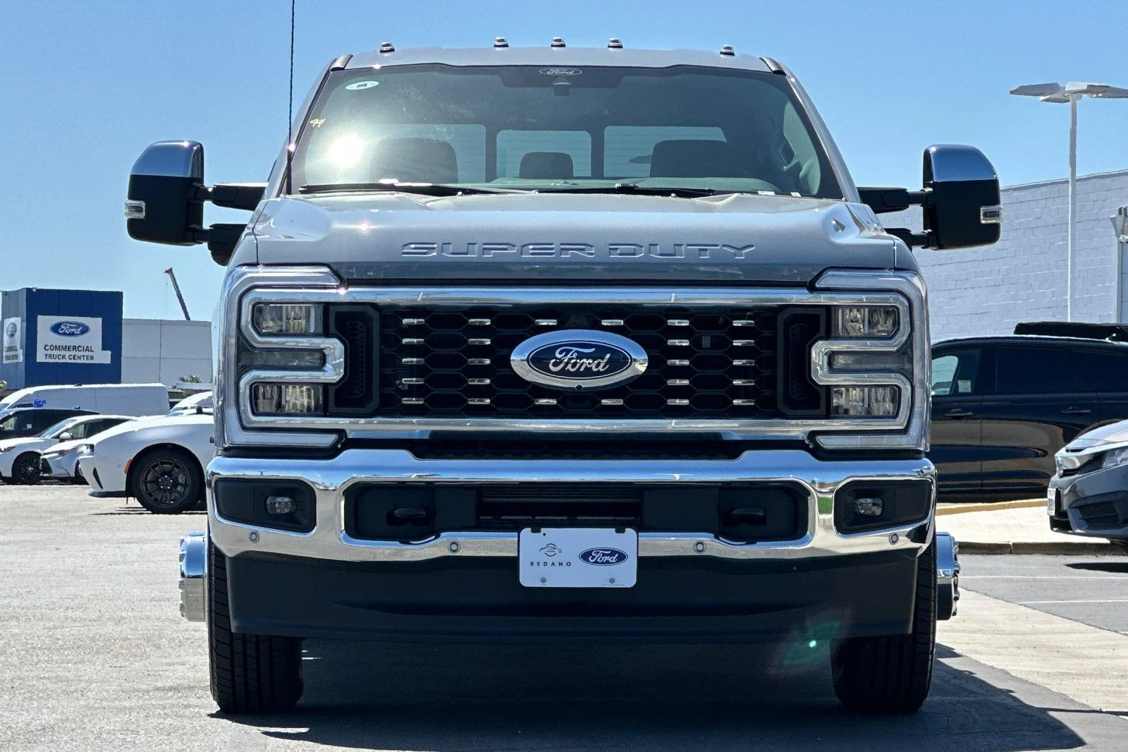 New 2026 Glacier Gray Metallic Tri-Coat Ford F-350® Lariat® image 8