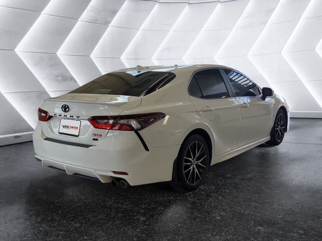 Used 2021 White Toyota SE image 4