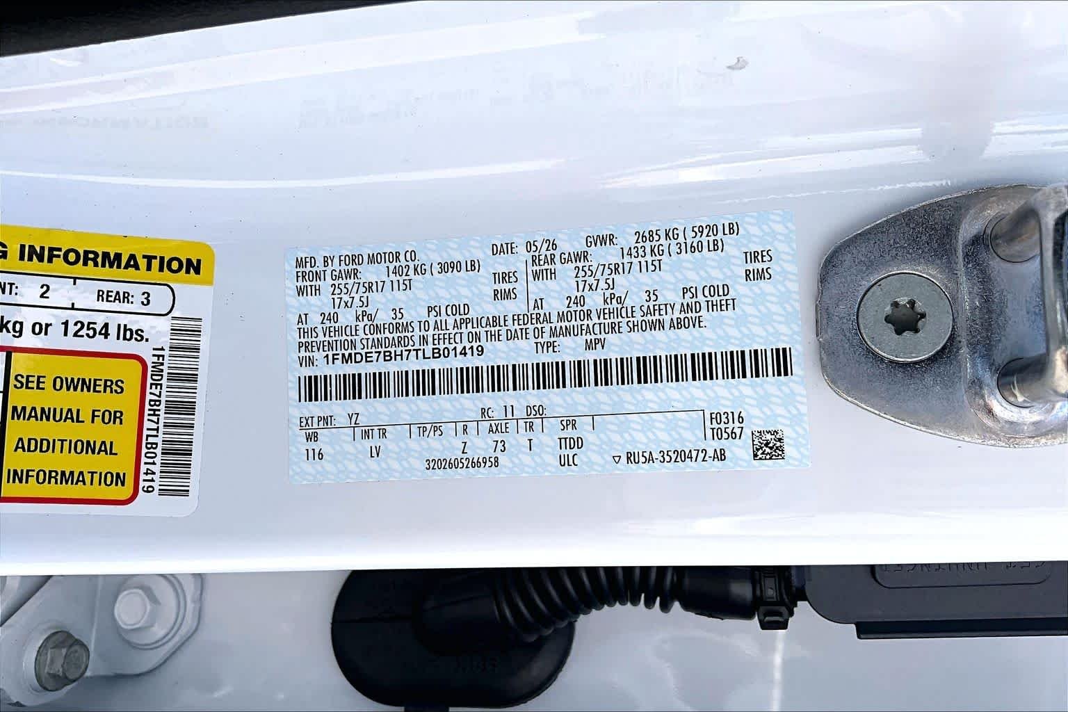 New 2026 Oxford White Ford Big Bend® image 12