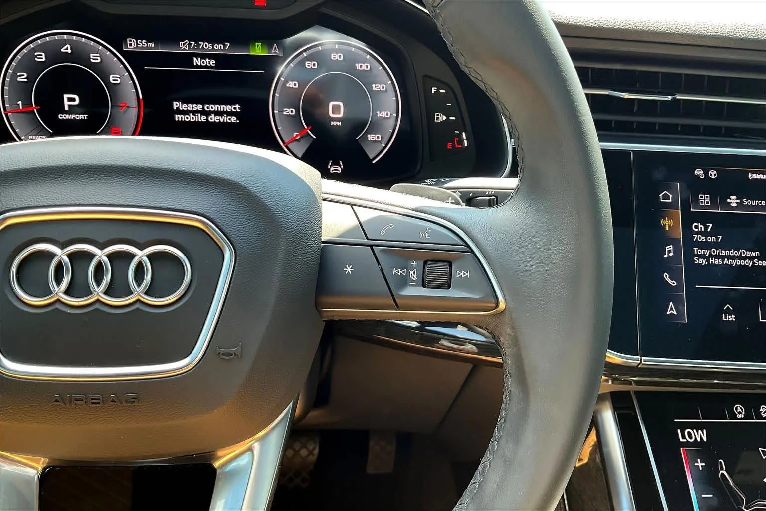 Used 2023 Mythos Black Metallic Audi Premium Plus image 50
