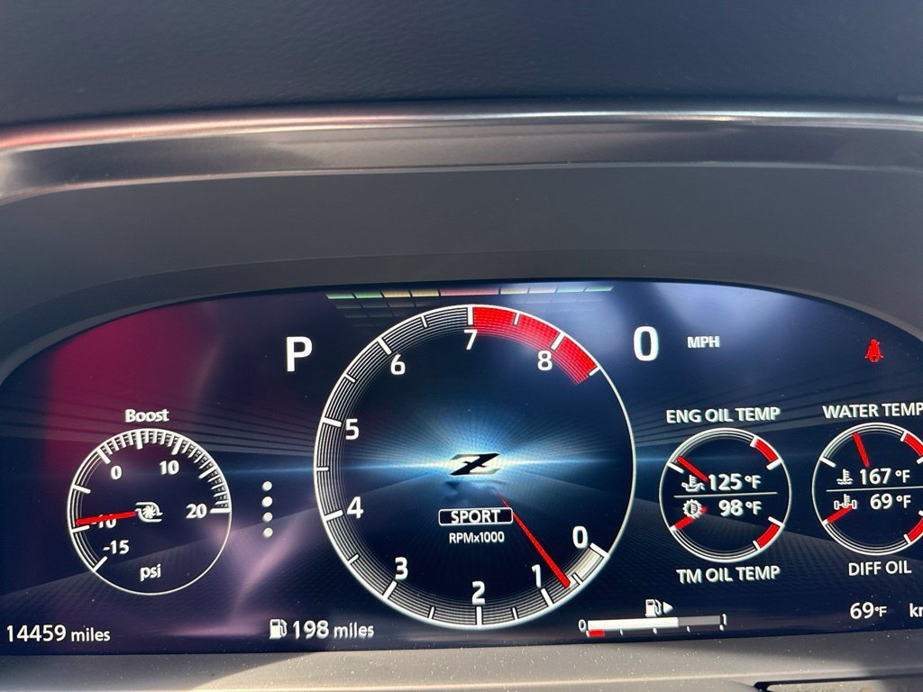 Used 2024 Black Diamond Pearl Nissan Performance image 13