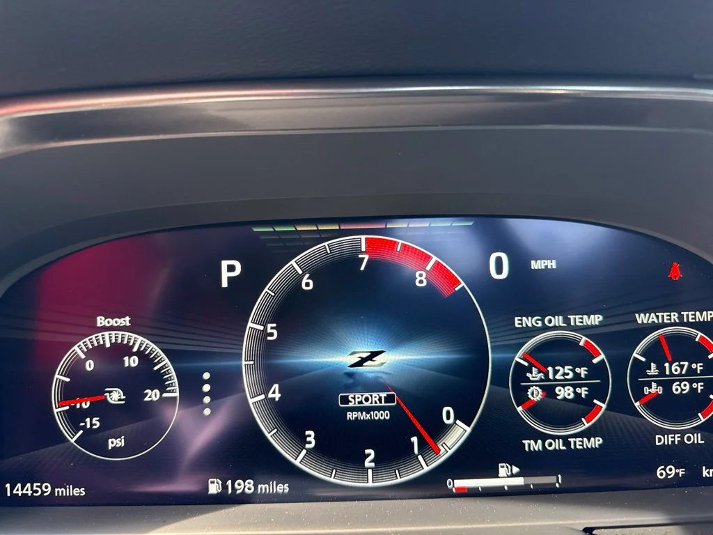 Used 2024 Black Diamond Pearl Nissan Performance image 13