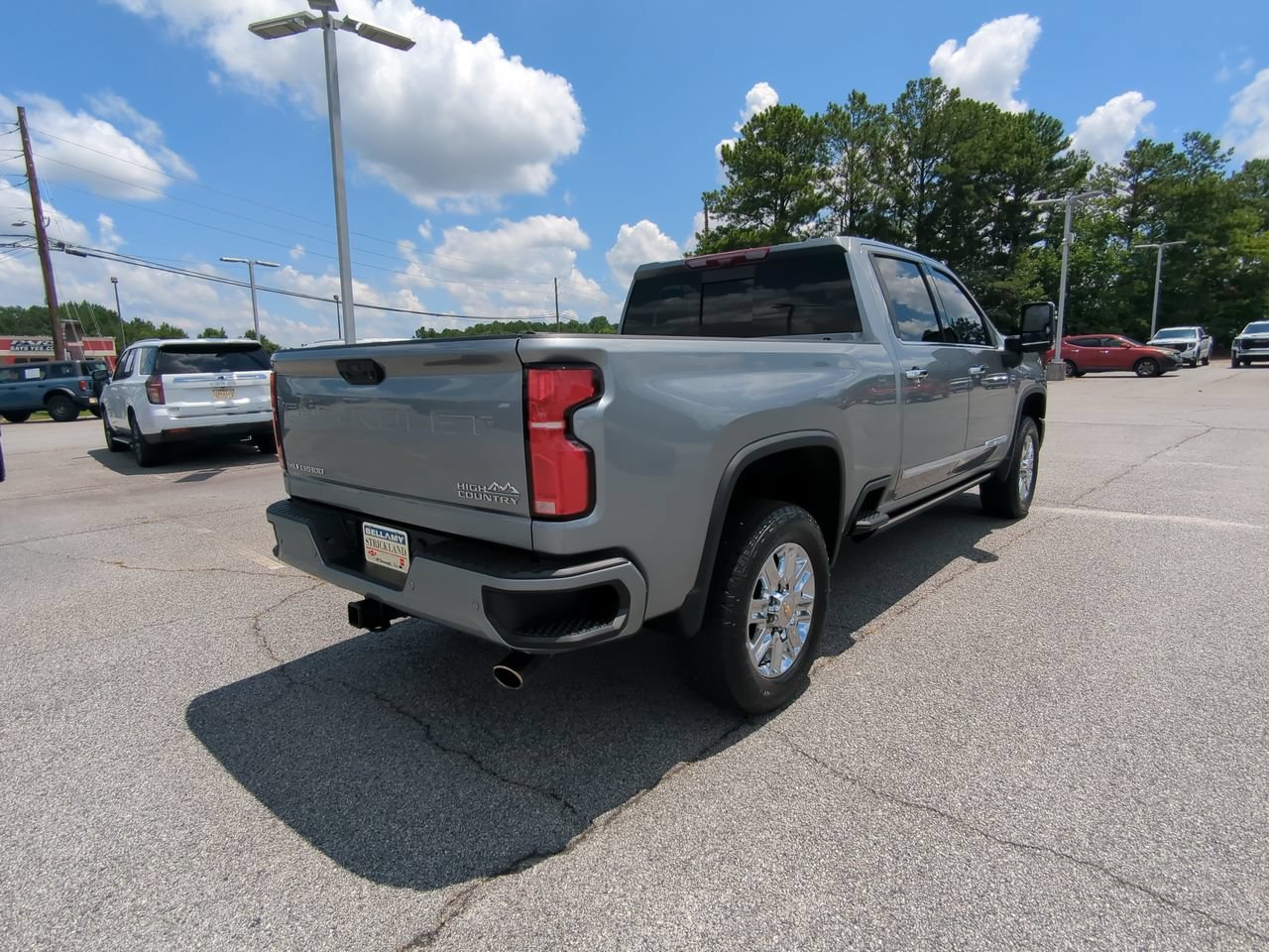 Used 2024 Sterling Gray Metallic Chevrolet High Country image 4