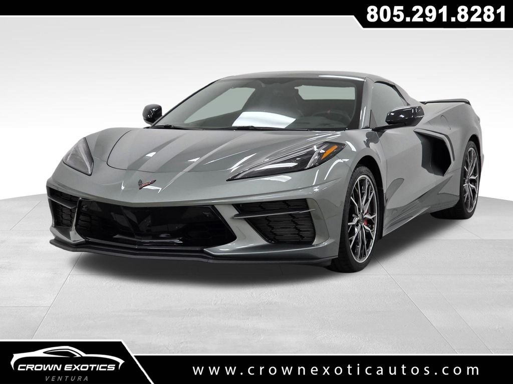 Used 2023 Gray Chevrolet Stingray image 3