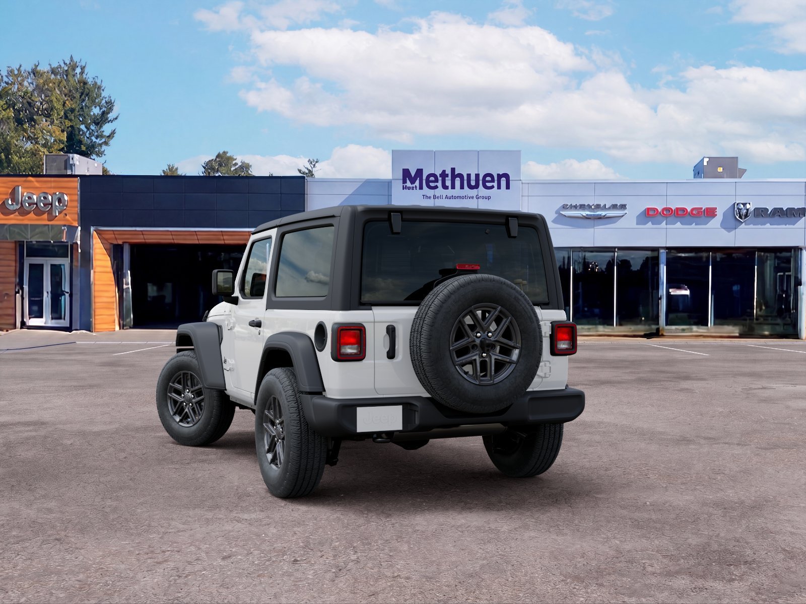 New 2026 Bright White Clearcoat Jeep Sport S image 3