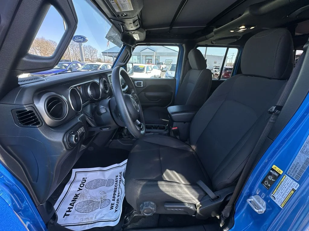 Used 2022 Blue Jeep Unlimited Willys image 11