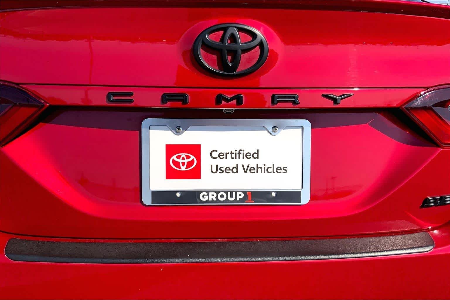 Used 2024 Supersonic Red Toyota SE image 10