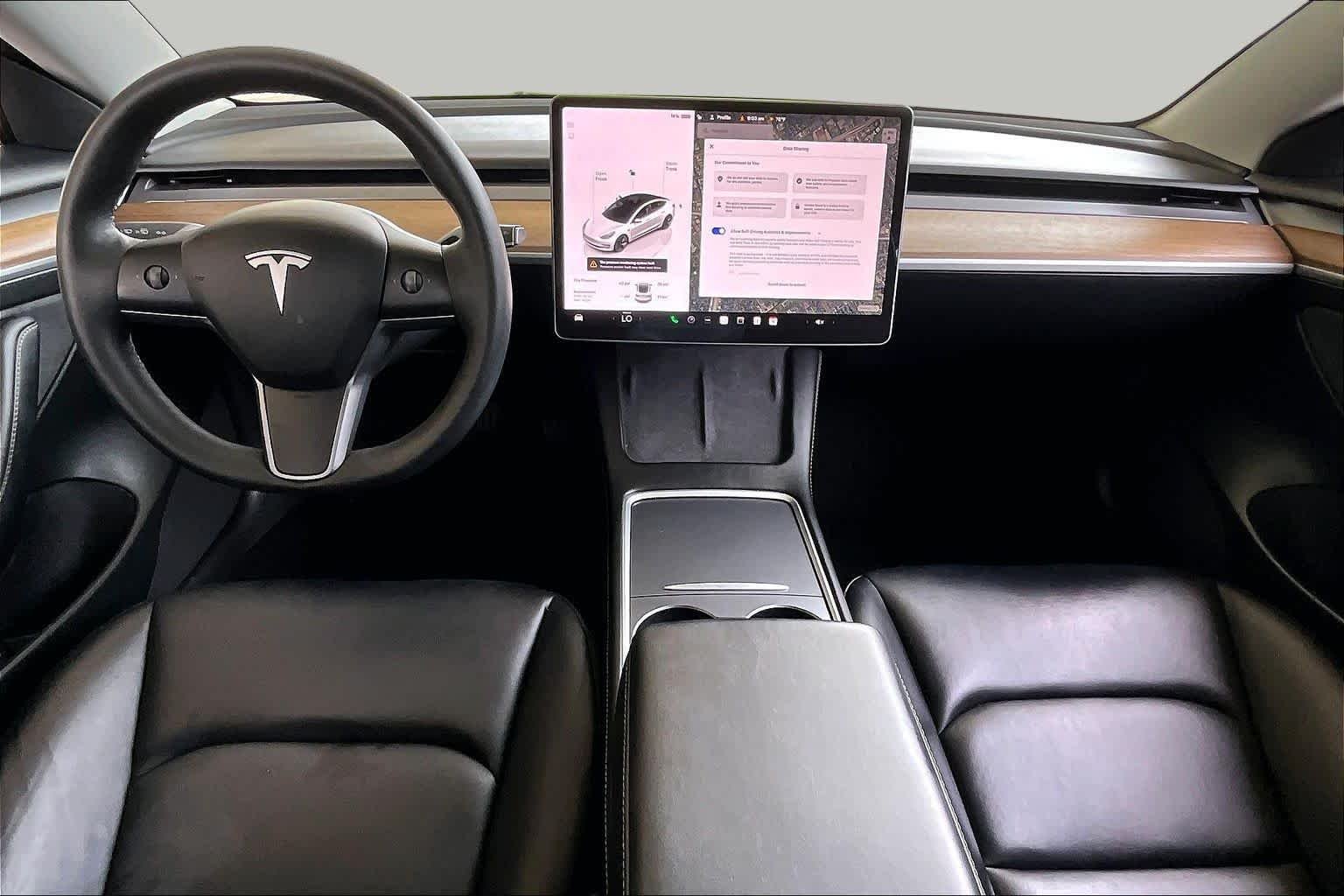 Used 2023 Pearl White Multi-Coat Tesla  image 12