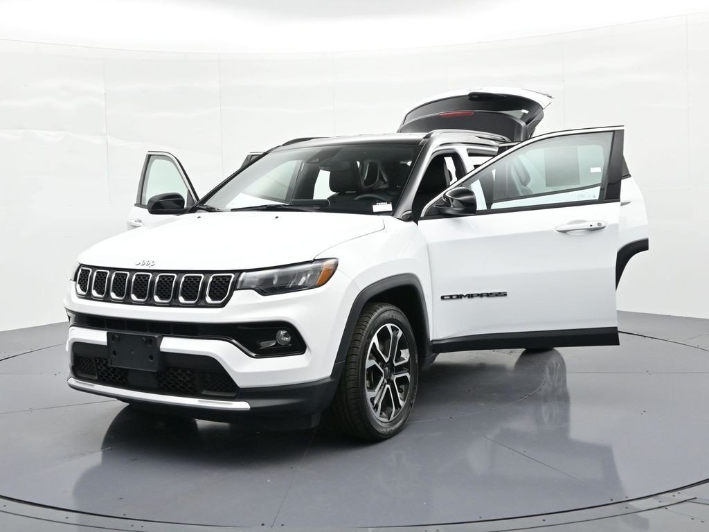 Used 2023 Bright White Clearcoat Jeep Limited image 30