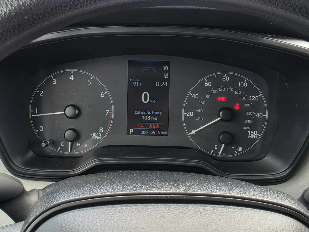 Used 2024 Red Med Toyota LE image 18