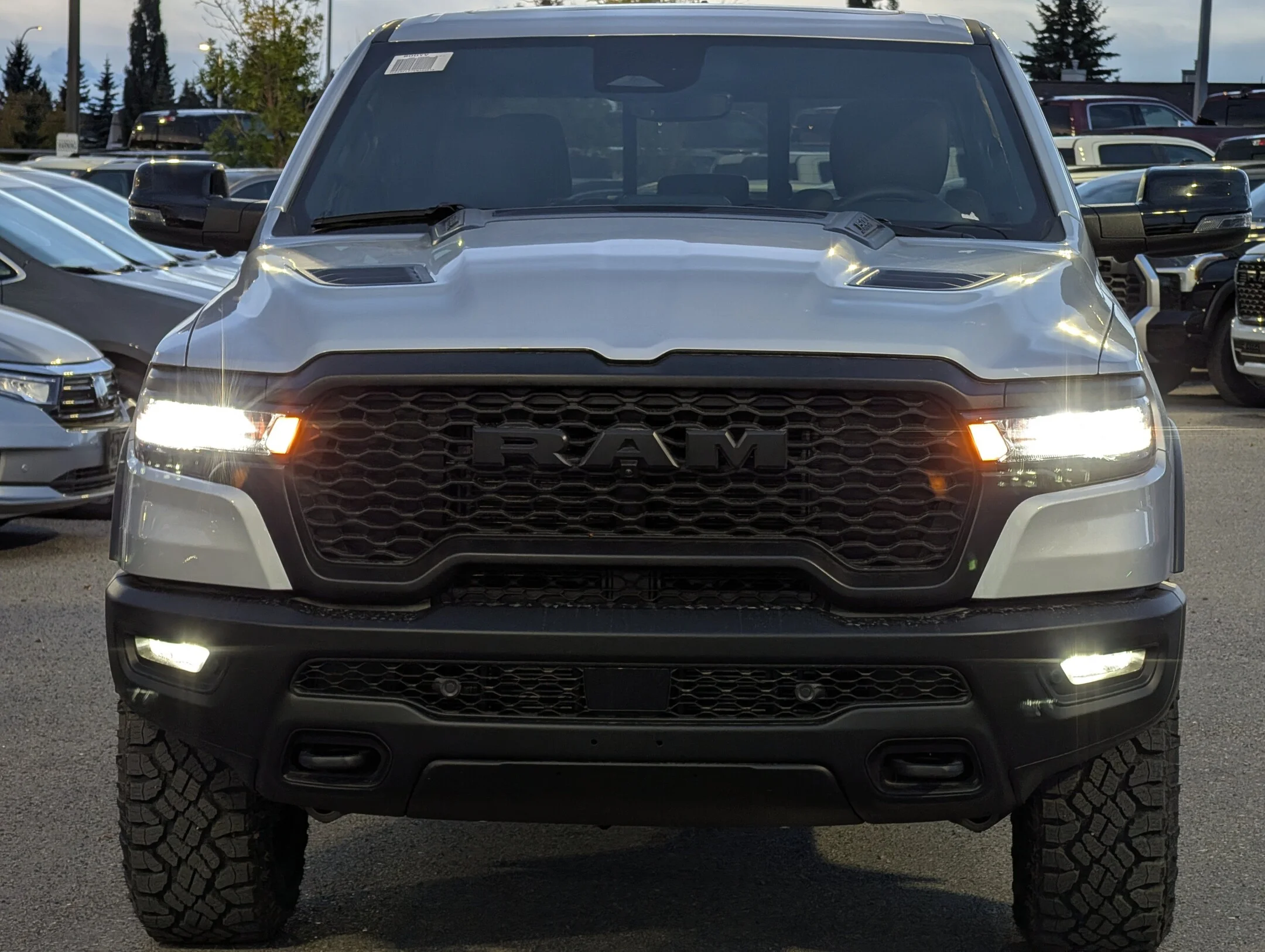 New 2027 Silver RAM Rebel - - Rebel X Pkg - Level 2 Grp - Pano Sunroof - Harman/Kardon Audio & More! image 3