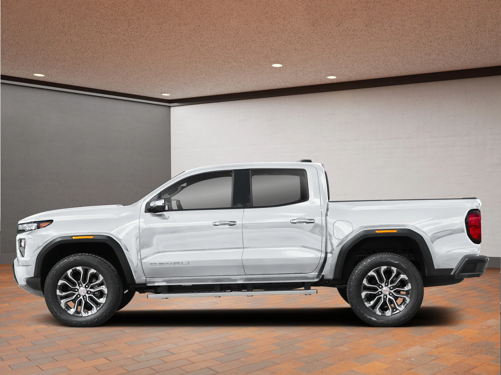 New 2026 White GMC Crew Cab Short Box 4-Wheel Drive Denali image 3
