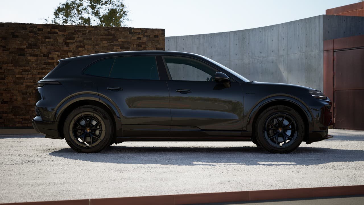 New 2026 Chromite Black Metallic Porsche Electric image 6
