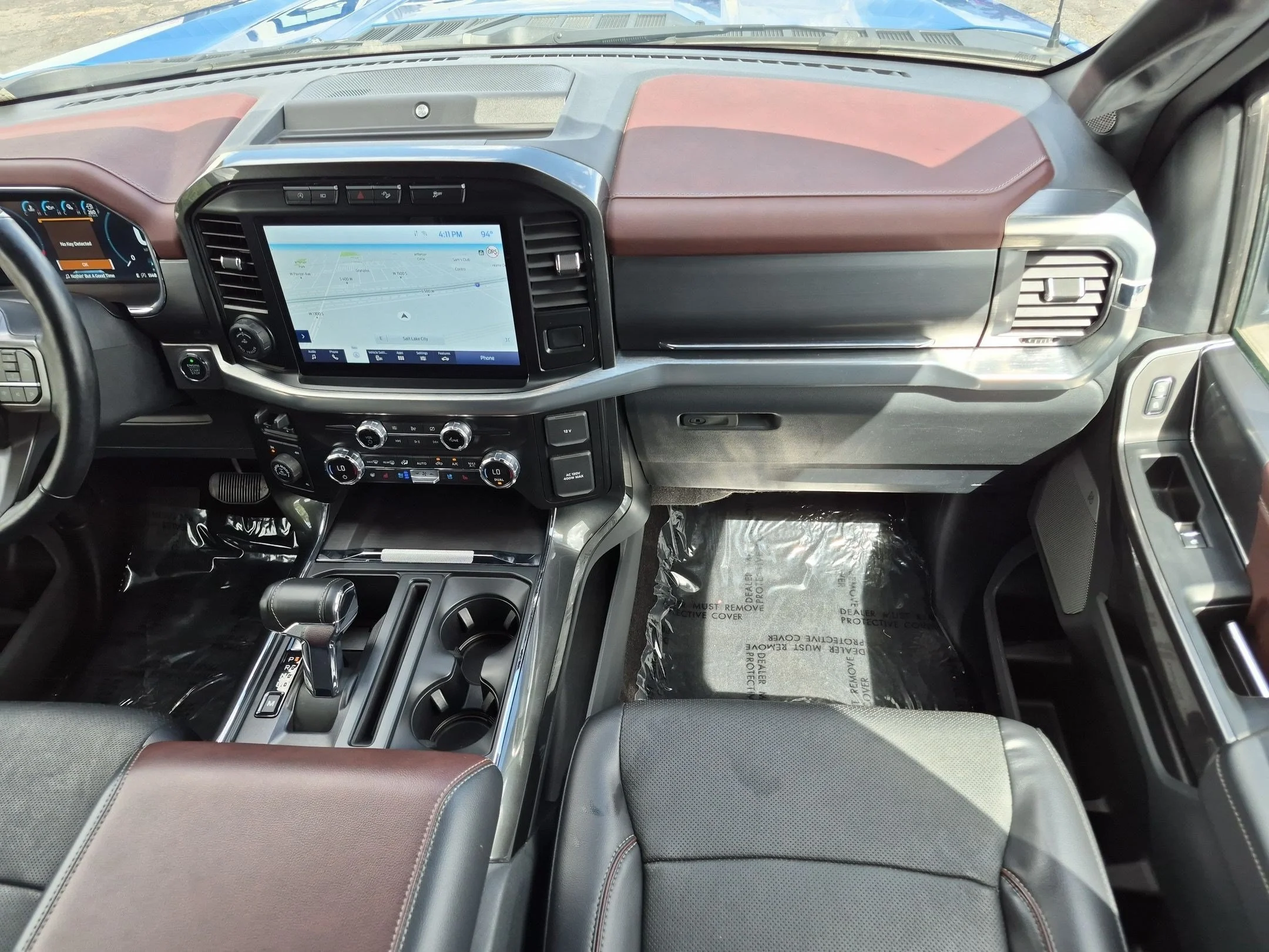 Used 2021 Blue Metallic Ford LARIAT image 30