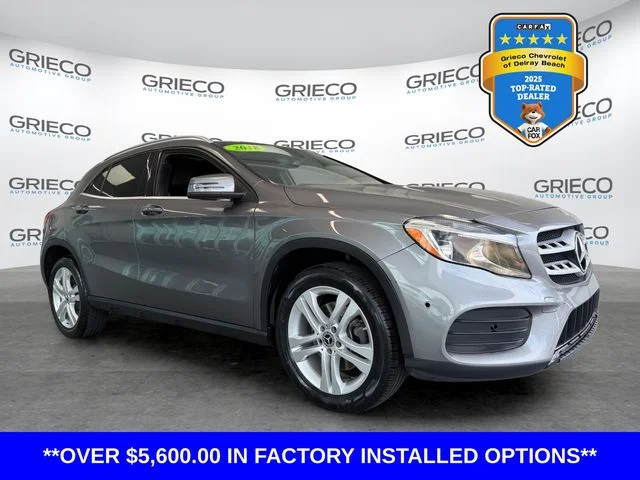 Used 2018 Gray Mercedes-Benz GLA 250 image 1