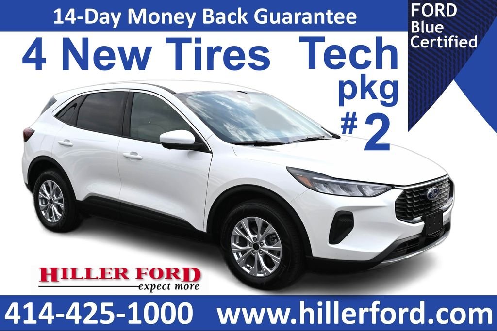 Certified Used 2023 White Metallic Ford Active image 1