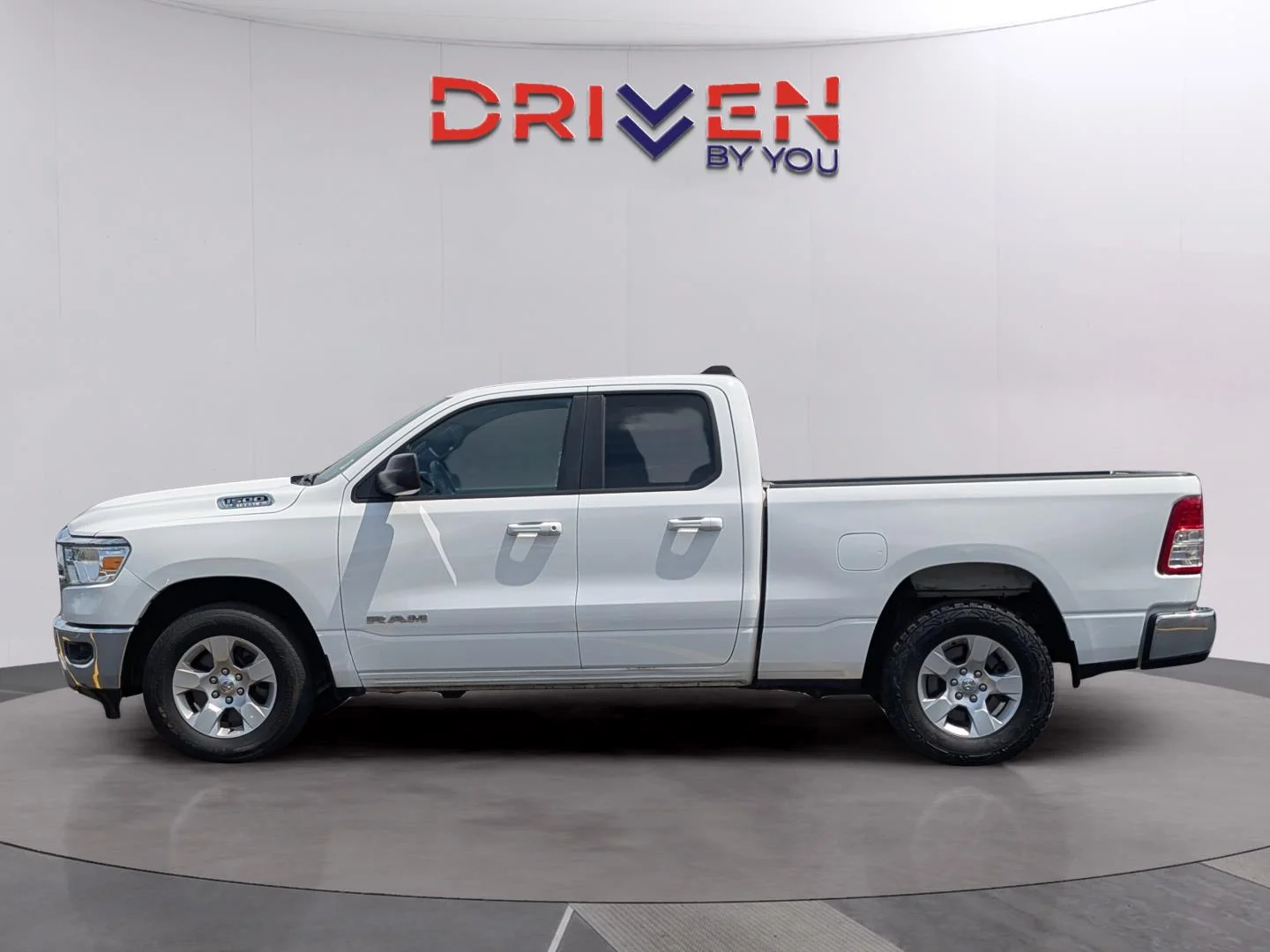 Used 2022 Bright White Clearcoat Ram Big Horn image 2