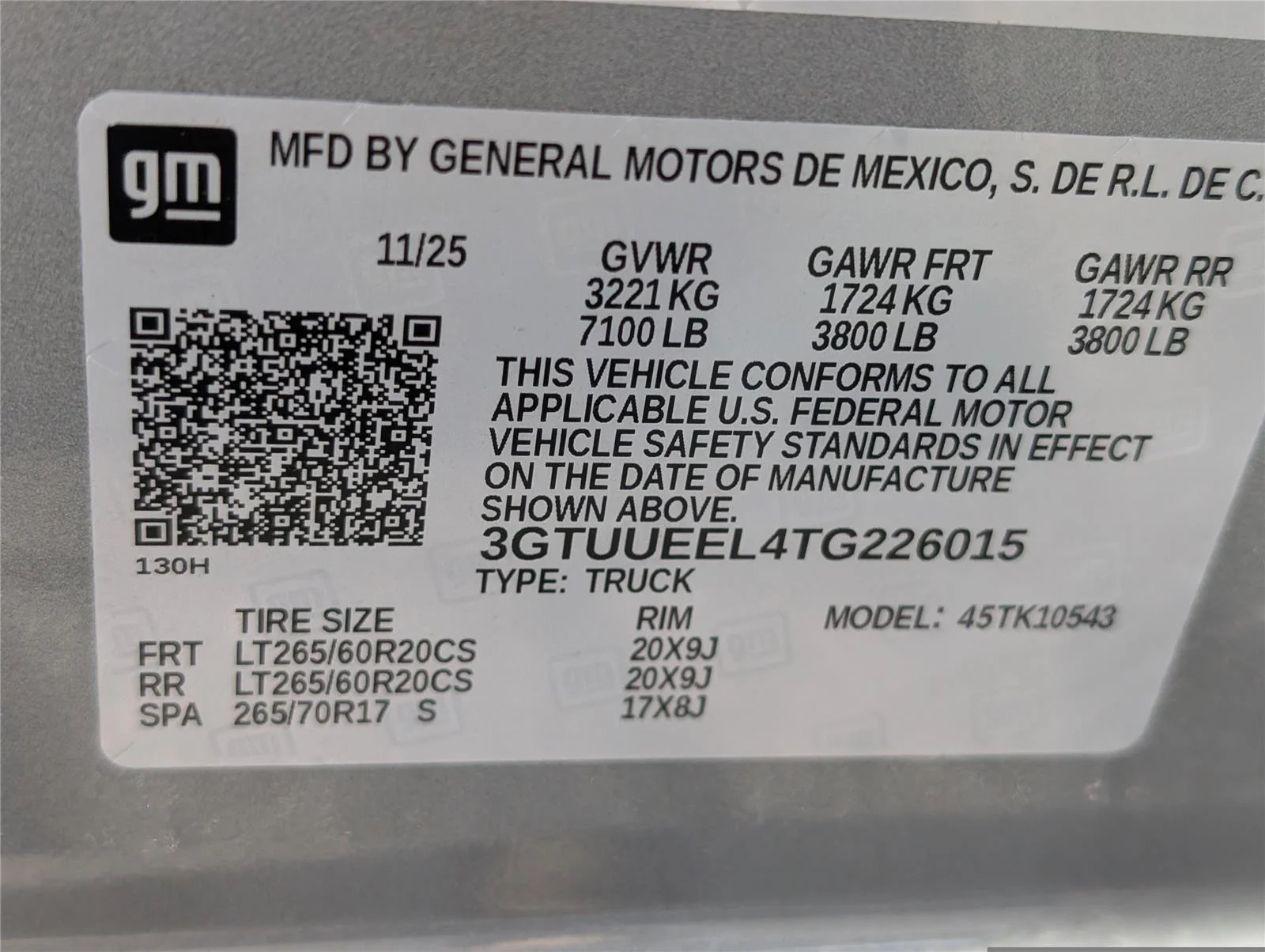 New 2026 Sterling Metallic GMC AT4 image 11
