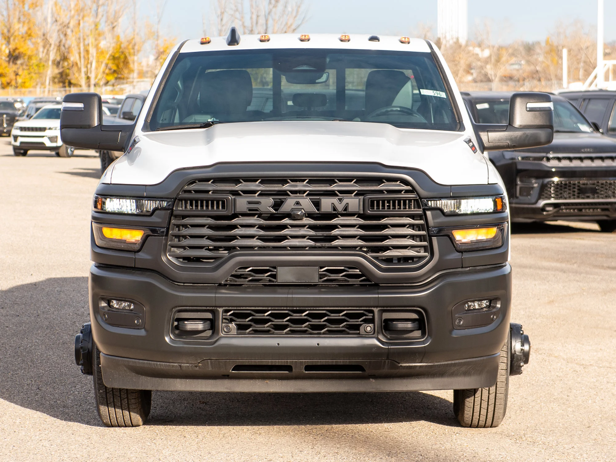 New 2026 White RAM Tradesman* Crew Cab 4x4, 8