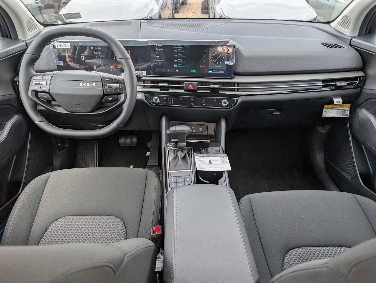 New 2026 Ebony Black Kia LX image 12