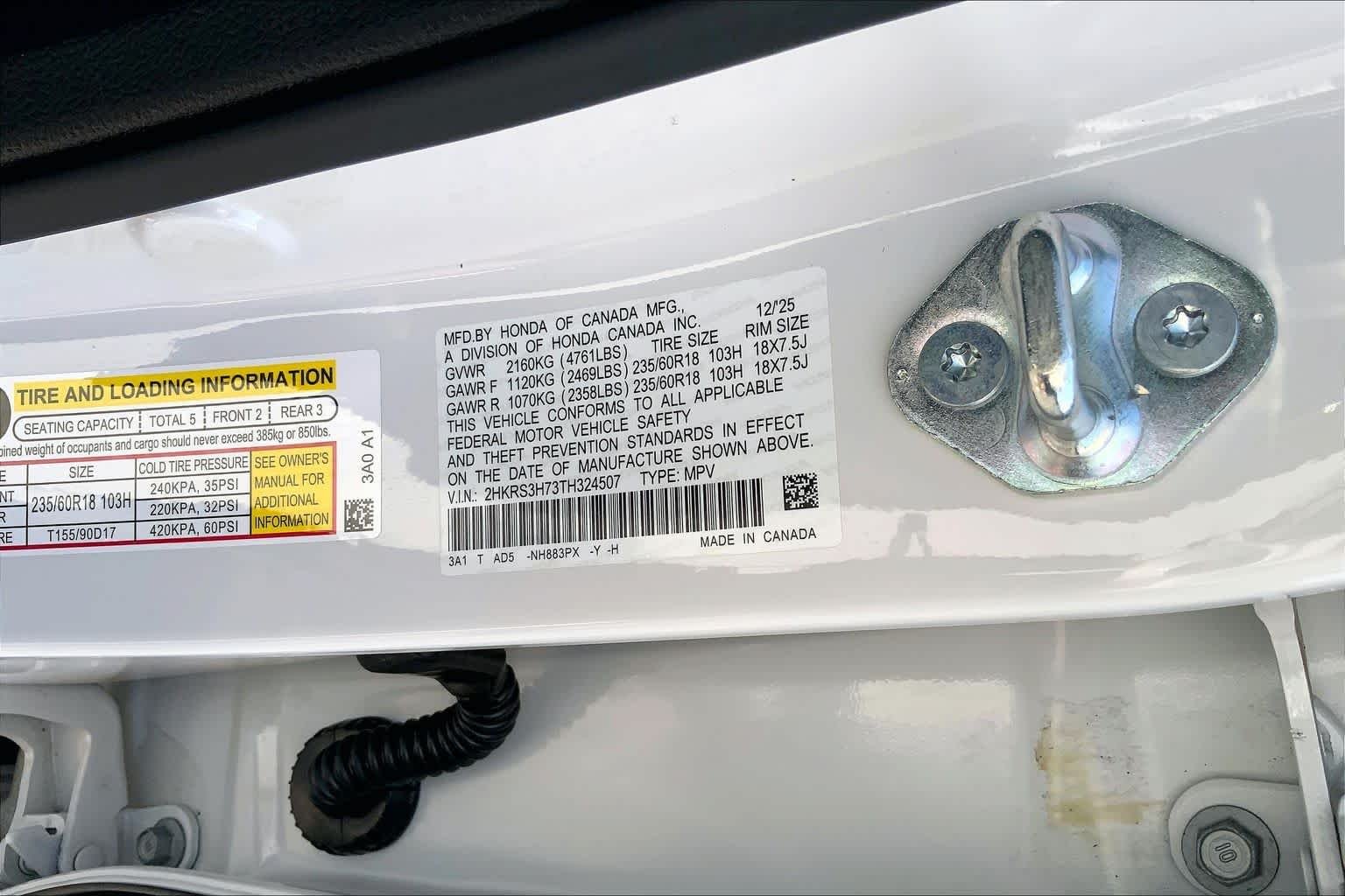 Certified Used 2026 Platinum White Pearl Honda 2WD EX-L image 34