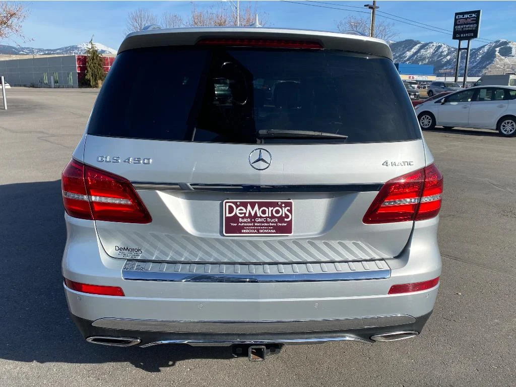 Used 2017 Silver Mercedes-Benz GLS 450 image 4