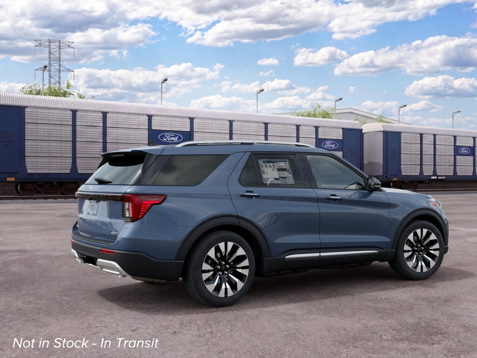 New 2027 Vapor Blue Metallic Ford Platinum image 32