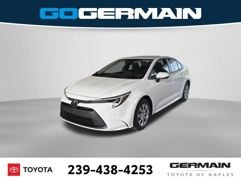 Used 2026 White Toyota LE image 1