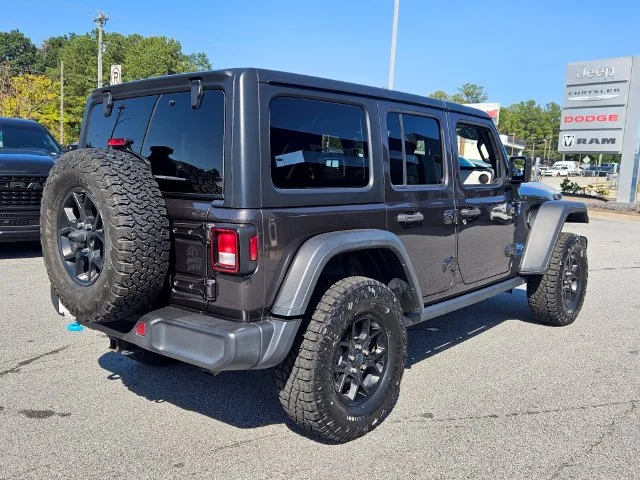 Used 2024 Gray Jeep Willys 4xe image 4