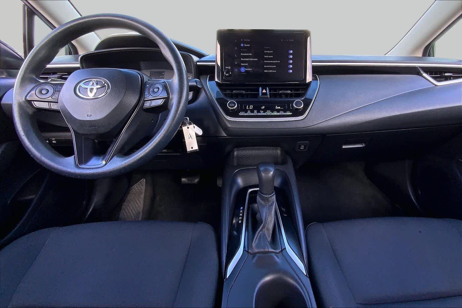 Used 2023 Midnight Black Metallic Toyota LE image 15