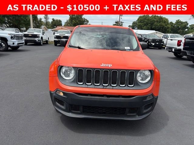 Used 2016 Jeep Renegade Sport with VIN ZACCJAAT3GPC55514 for sale in Bradenton, FL