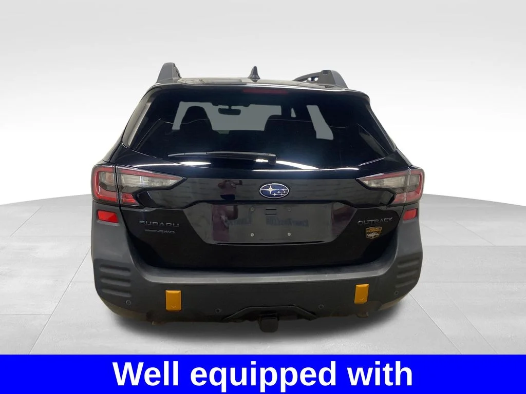 Used 2022 Black Subaru Wilderness image 3