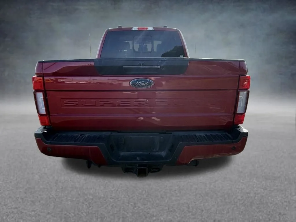 Used 2021 Red Ford Lariat image 4
