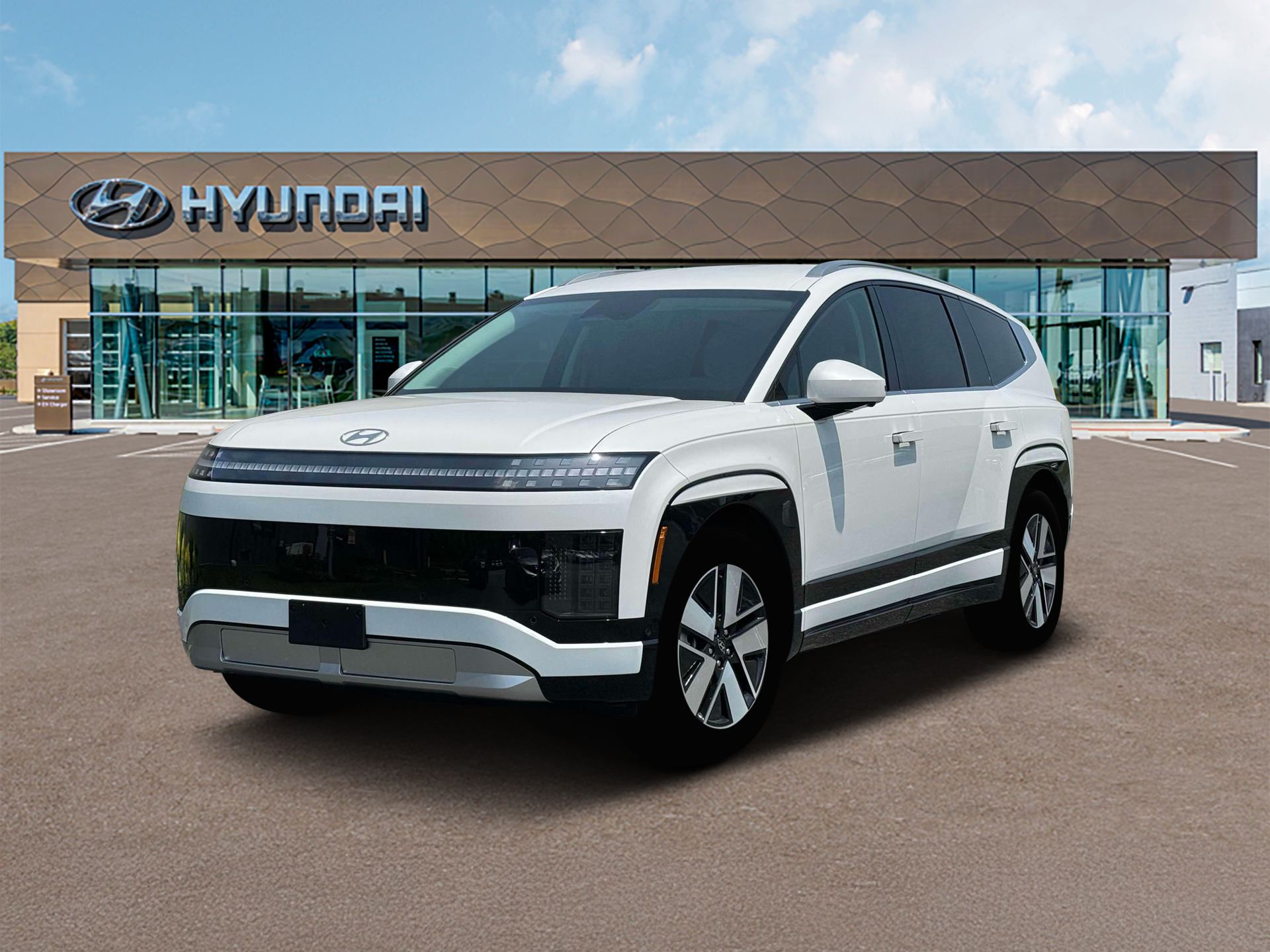 New 2026 White Hyundai SEL image 1