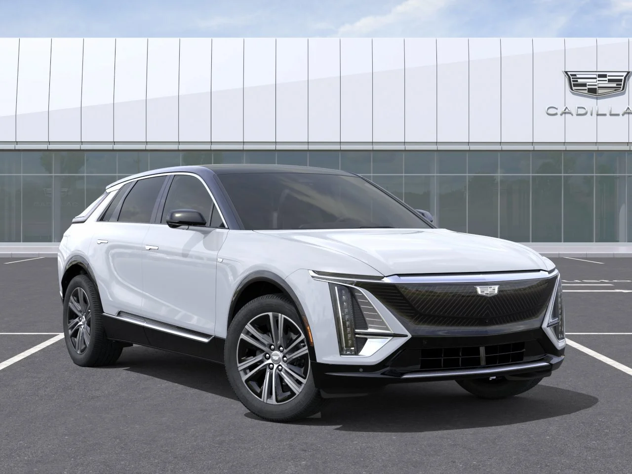 New 2026 Vibrant White Tricoat Cadillac Premium Luxury image 7