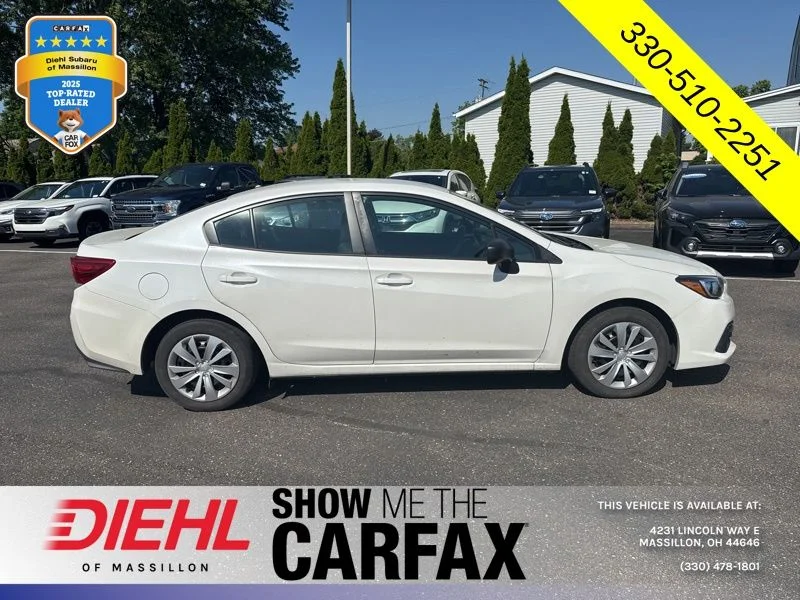 Used 2020 White Subaru Base image 7