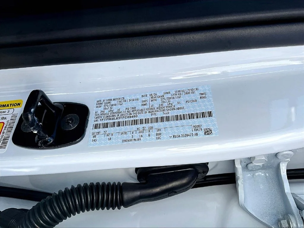 New 2026 Oxford White Ford Tremor® image 8