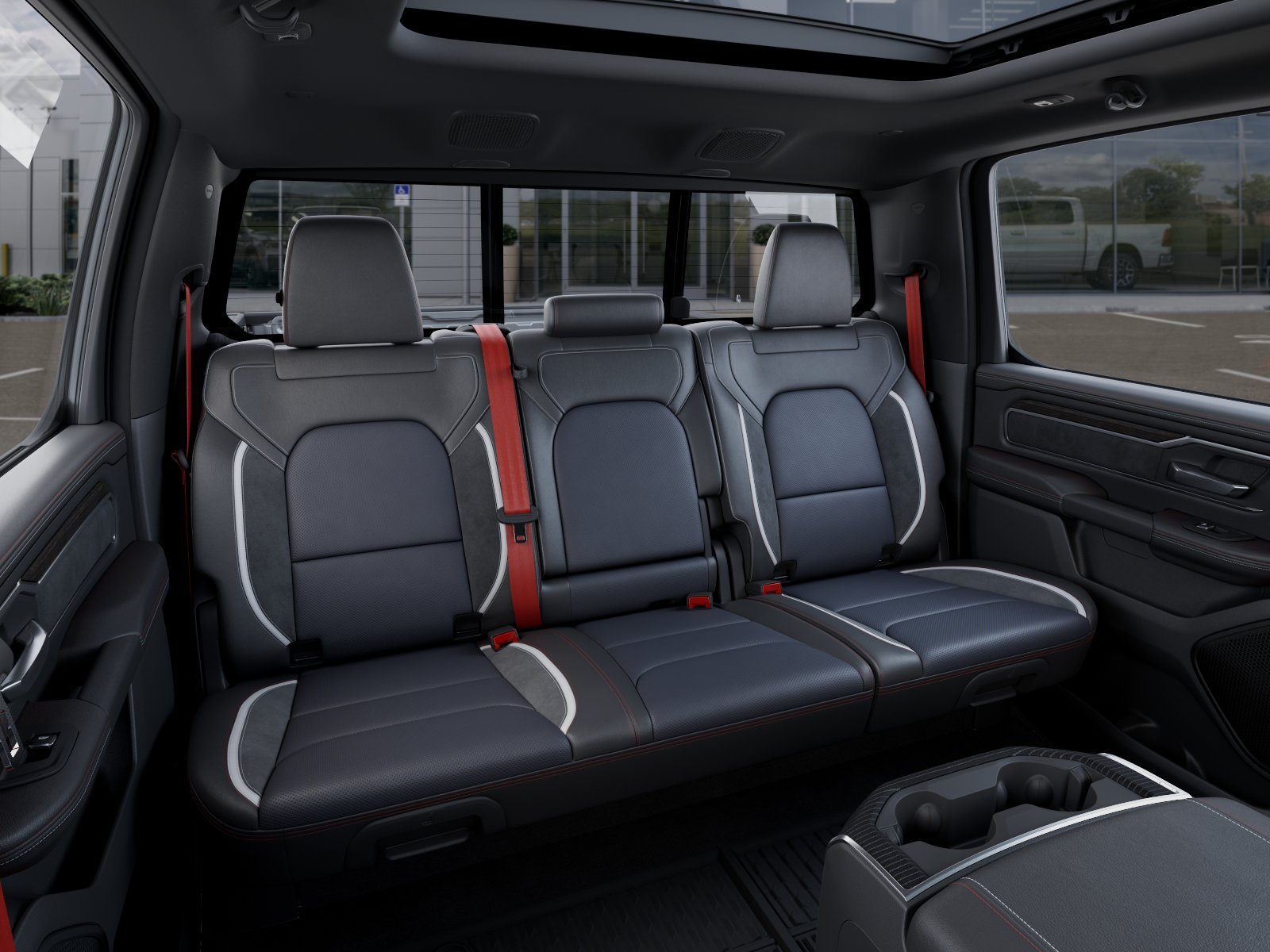 New 2026 Bright White Clear-Coat Exterior Paint RAM LARAMIE image 67