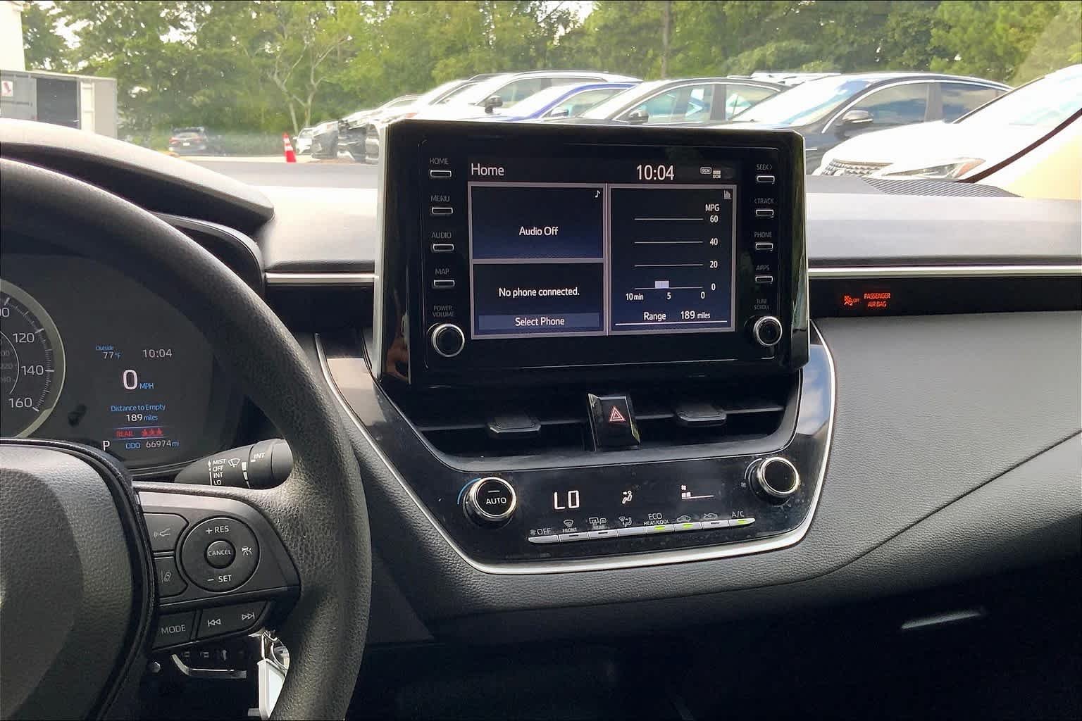 Used 2020 Classic Silver Metallic Toyota LE image 6